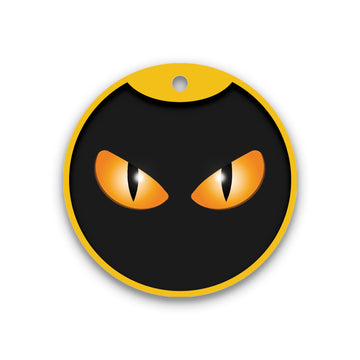 Customized Pet Id Tag - Monster Eyes